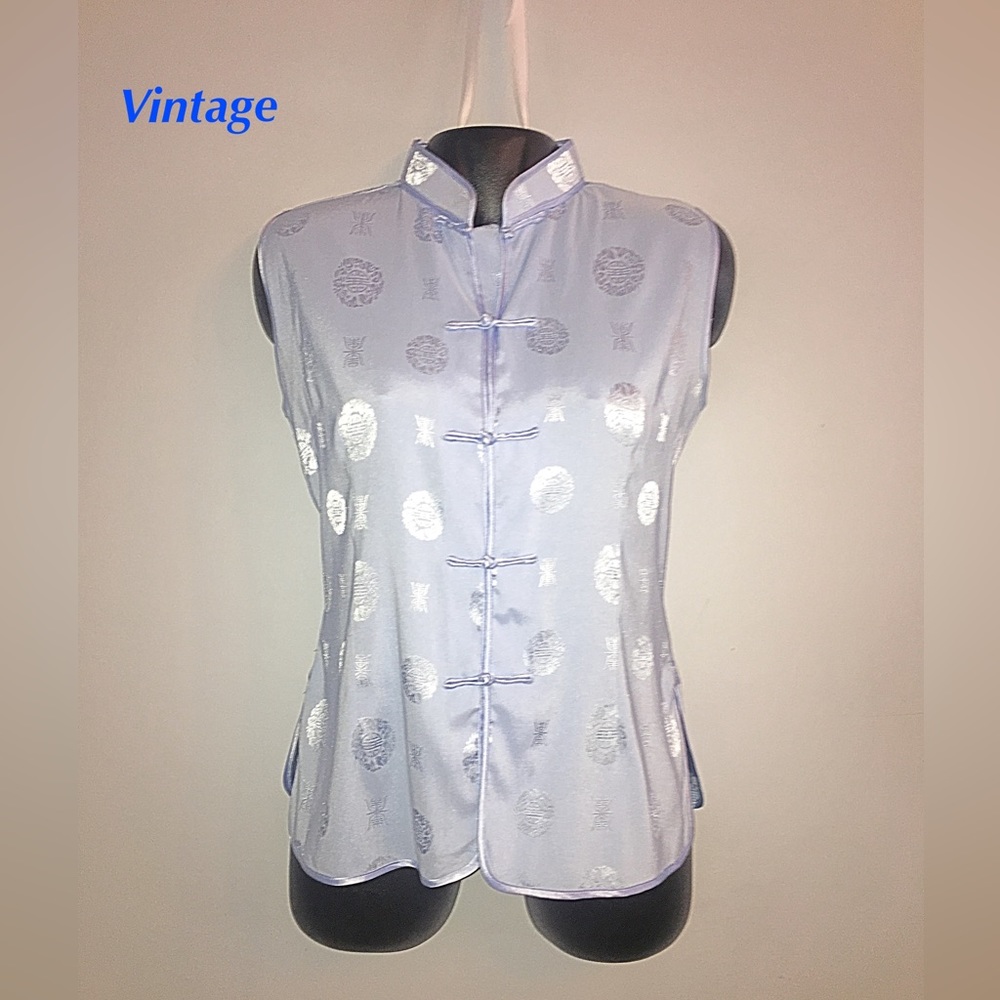 Silk Chinese Tea Time Top